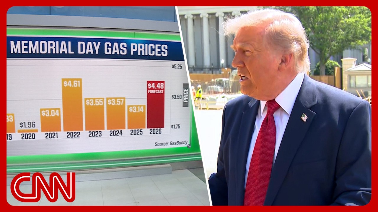 Gas prices: Trump says &lsquo;peanuts&rsquo;. Could they hit all-time Memorial Day high?