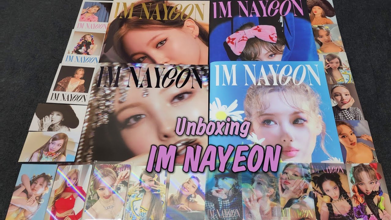 [Unboxing] TWICE NAYEON - 1st Solo Album IM NAYEON (with Withmuu POB)