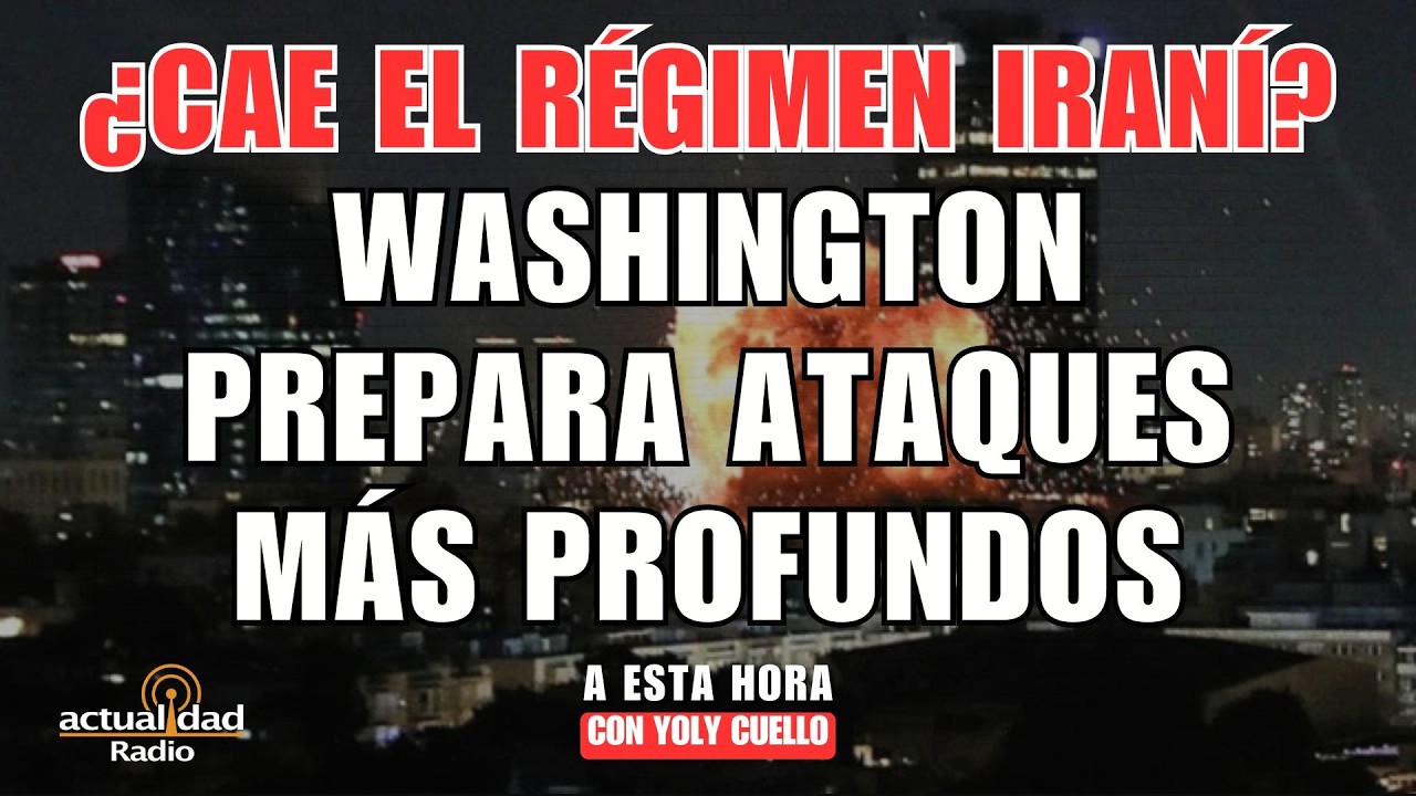 Escala la tensión con Irán: Washington prepara ataques más profundos | A Esta Hora con Yoly Cuello