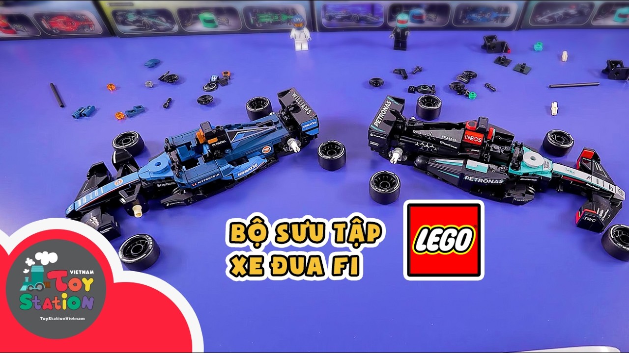 Review bộ sưu tập xe đua F1 LEGO Speed Champions mới nhất 2025 ToyStation 948