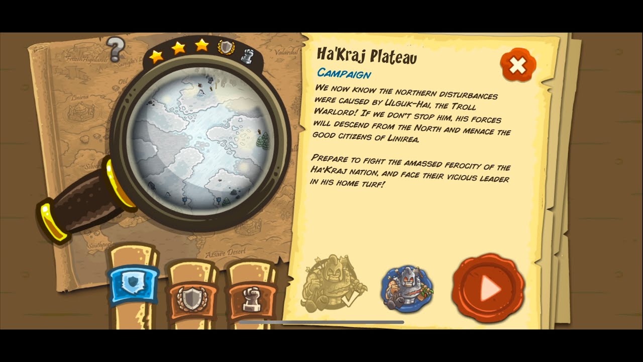 Kingdom Rush - Level 20 - Ha'Kraj Plateau (Veteran Hard Difficulty)