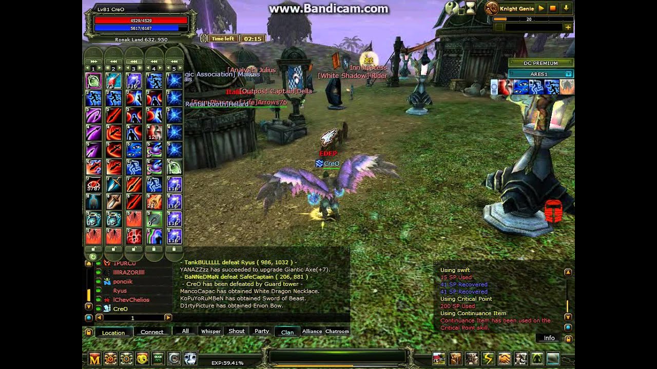 Knight Online Ares Rogue Pk