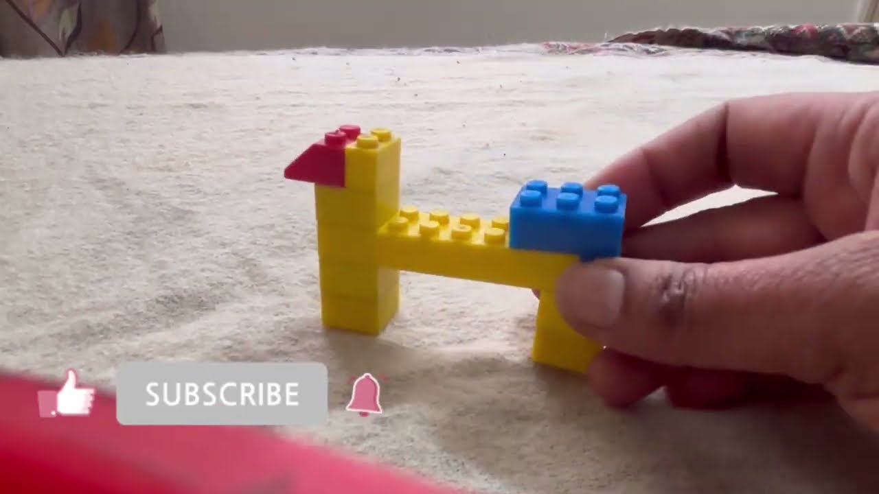 How to build animal  figure with  building blocks (building   block)