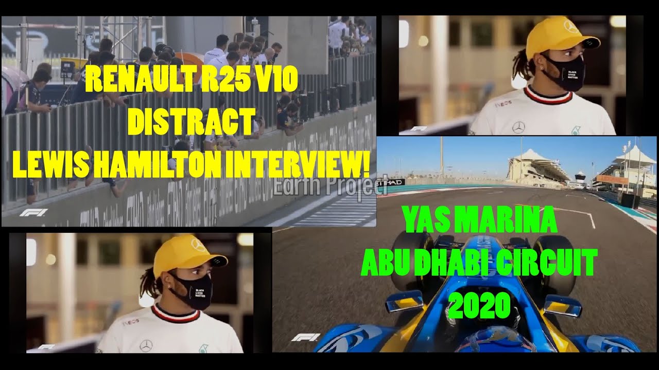 Renault R25 V10 Distract Lewis Hamiltan Interview