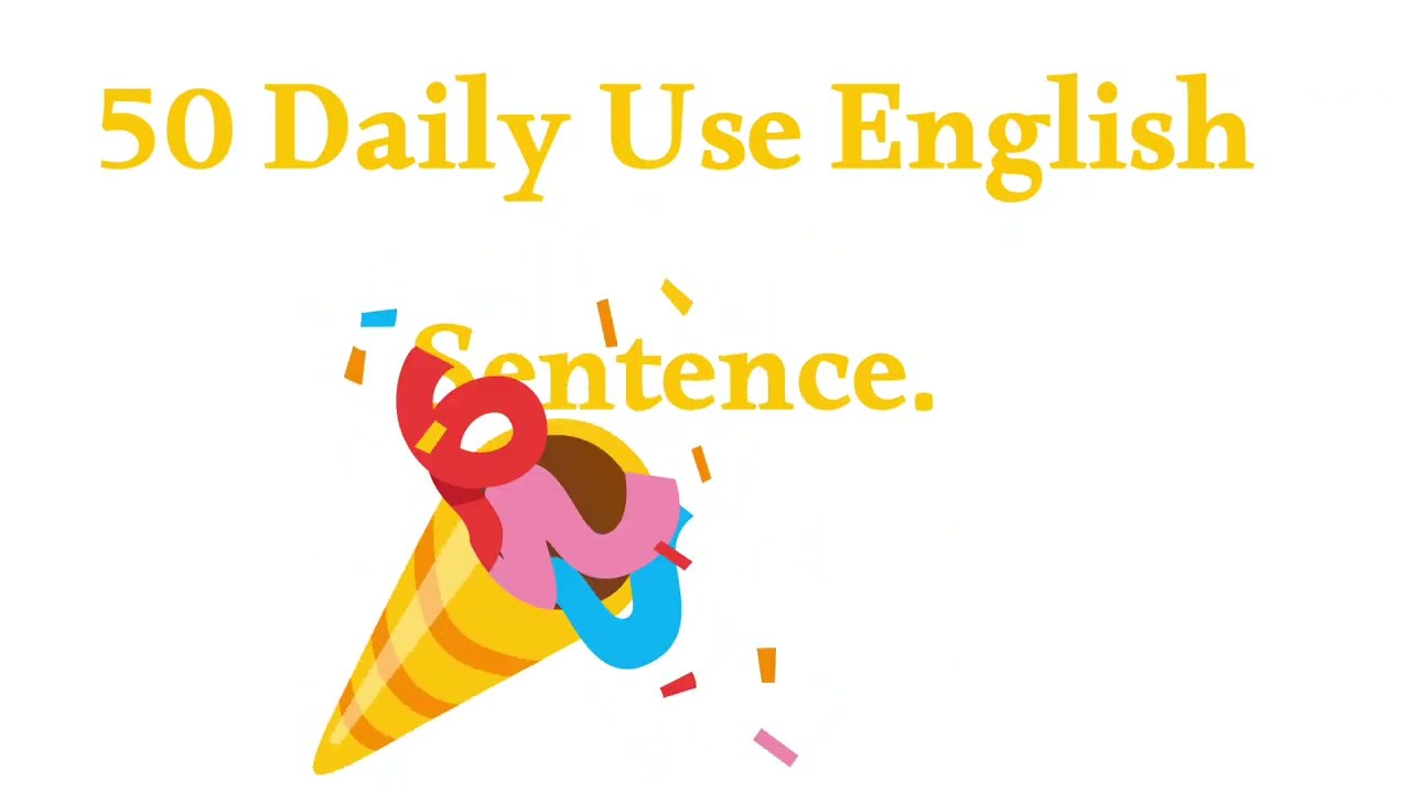 50 Daily Use English Sentence | English vocabulary | #englishspeaking #englishvocabulary #english 