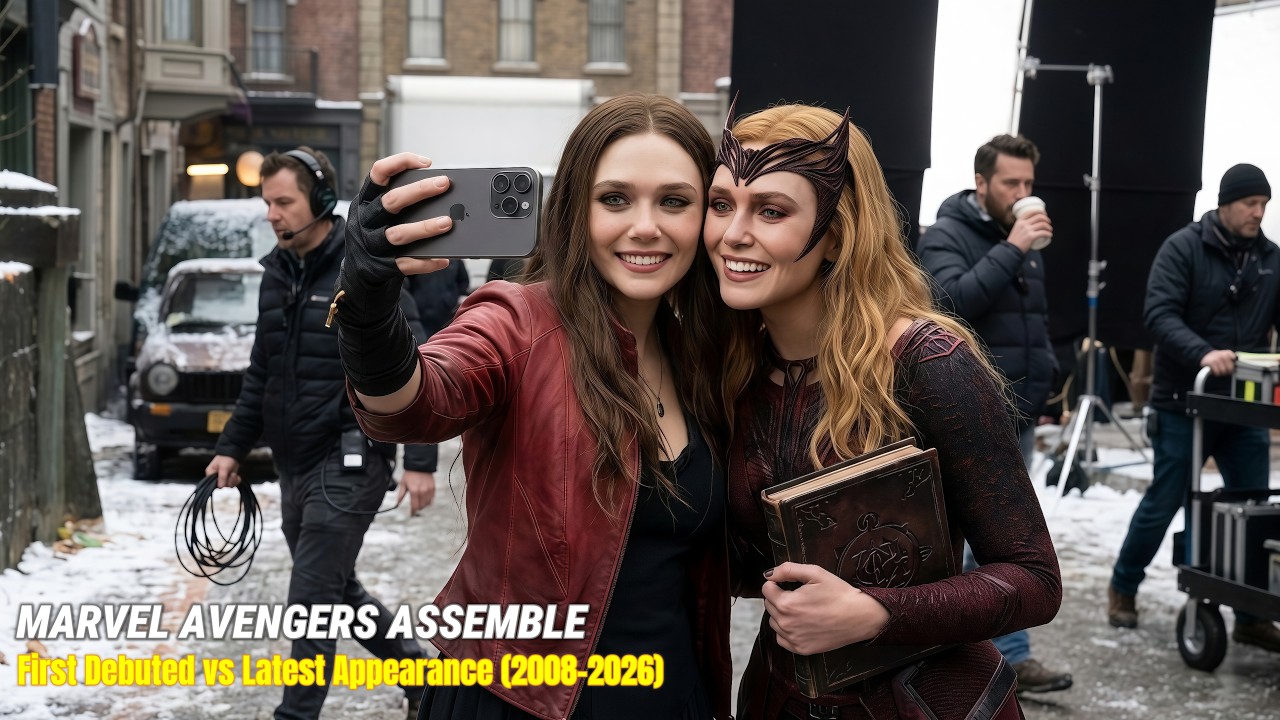 Marvel Avengers Assemble! First Appearance vs Latest Performance (Then vs Now 2008-2025)