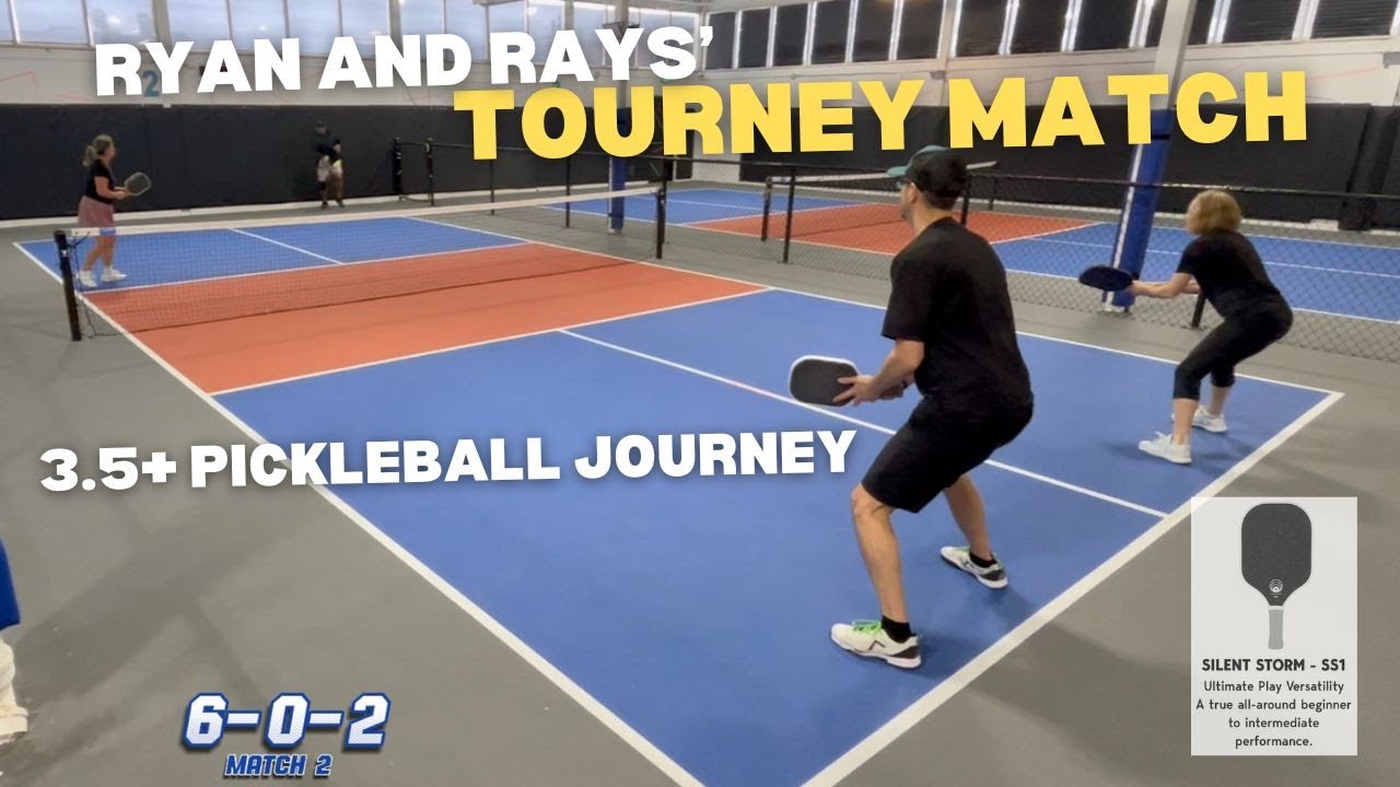 Ryan & Rays' Pickleball Tournament Journey - w/ Silent Storm Paddle - Part 1 of 3 - 3.5+DUPR