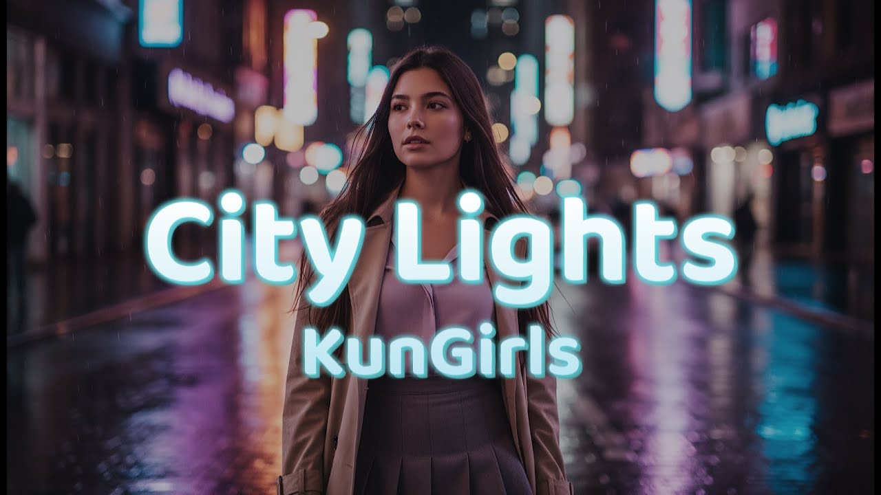 KunGirls - City Lights Lyric Video 🌃