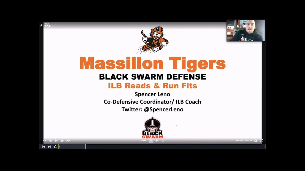 ILB Reads & Run Fits - Spencer Leno - Massillon Washington HS (OH)