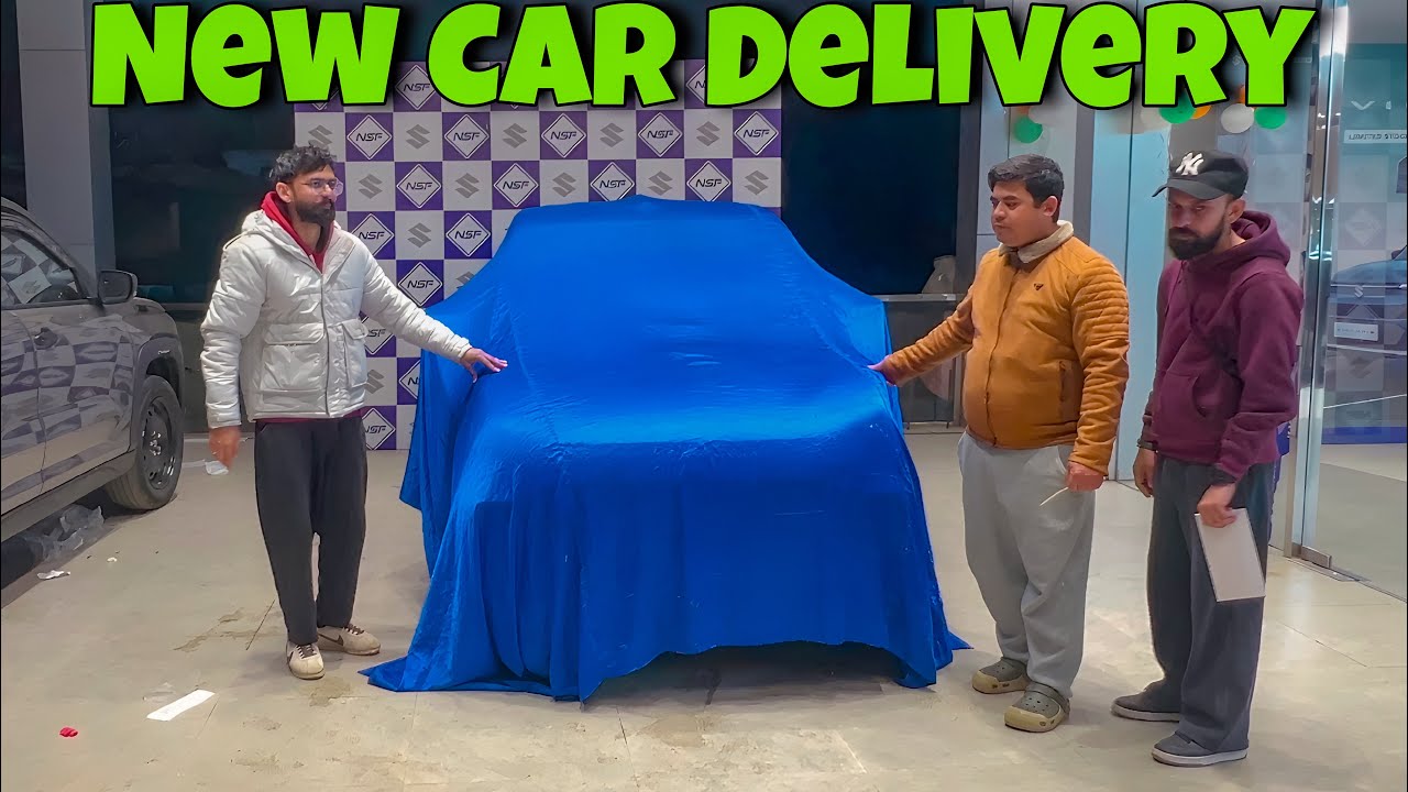 Finally New Car Ki Delivery Lalee🥰 #newcardelivery