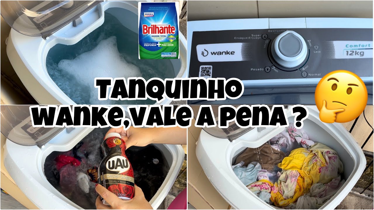 TANQUINHO WANKE 12 KG VALE A PENA? 🤔| RESENHA COMPLETA!