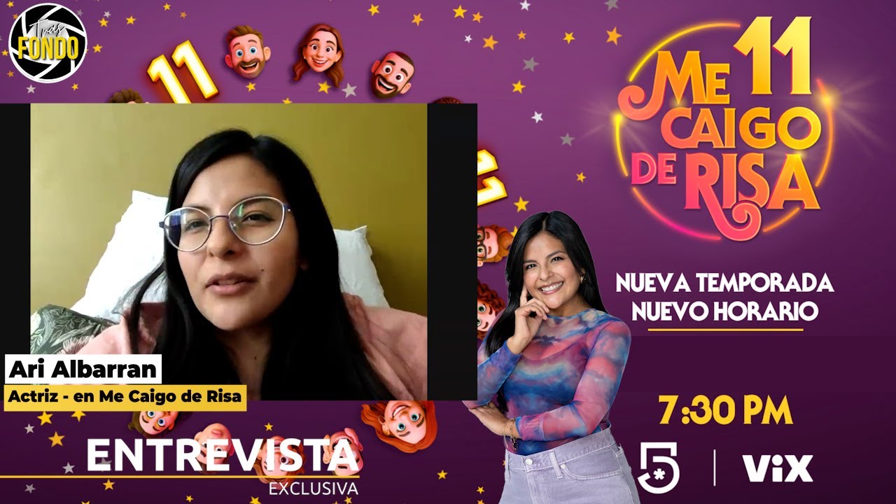 Ari Albarr&aacute;n nos cuenta TODO sobre la nueva temporada de Me Caigo de Risa 🤣 | Entrevista exclusiva