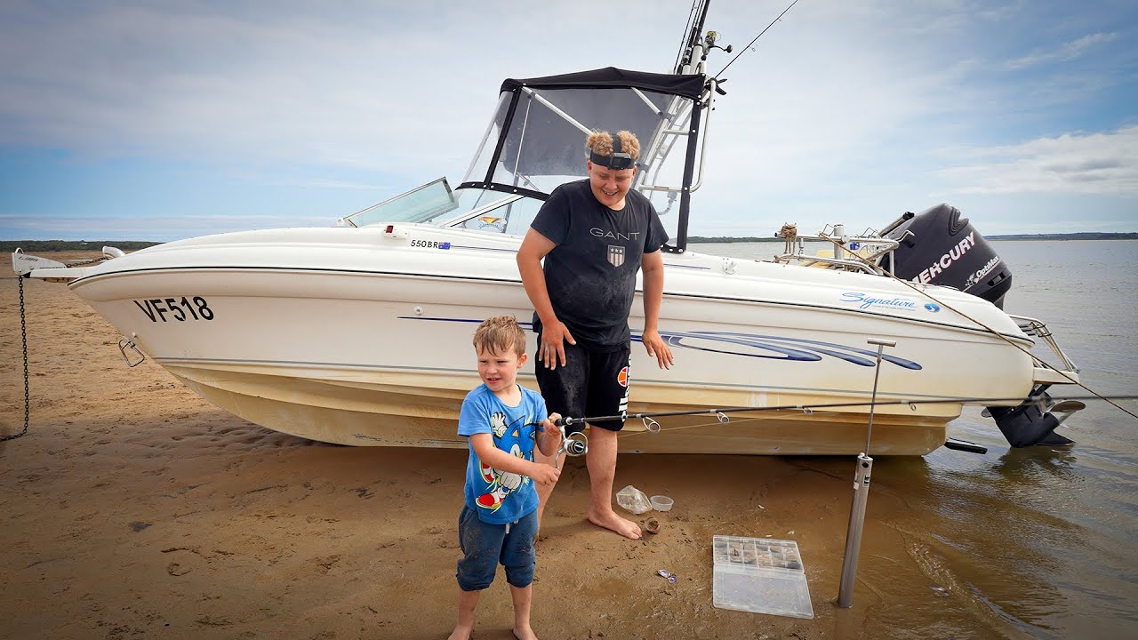 Stranded on a Deserted Island! 🏝 Family Fishing Adventure in Inverloch, Victoria