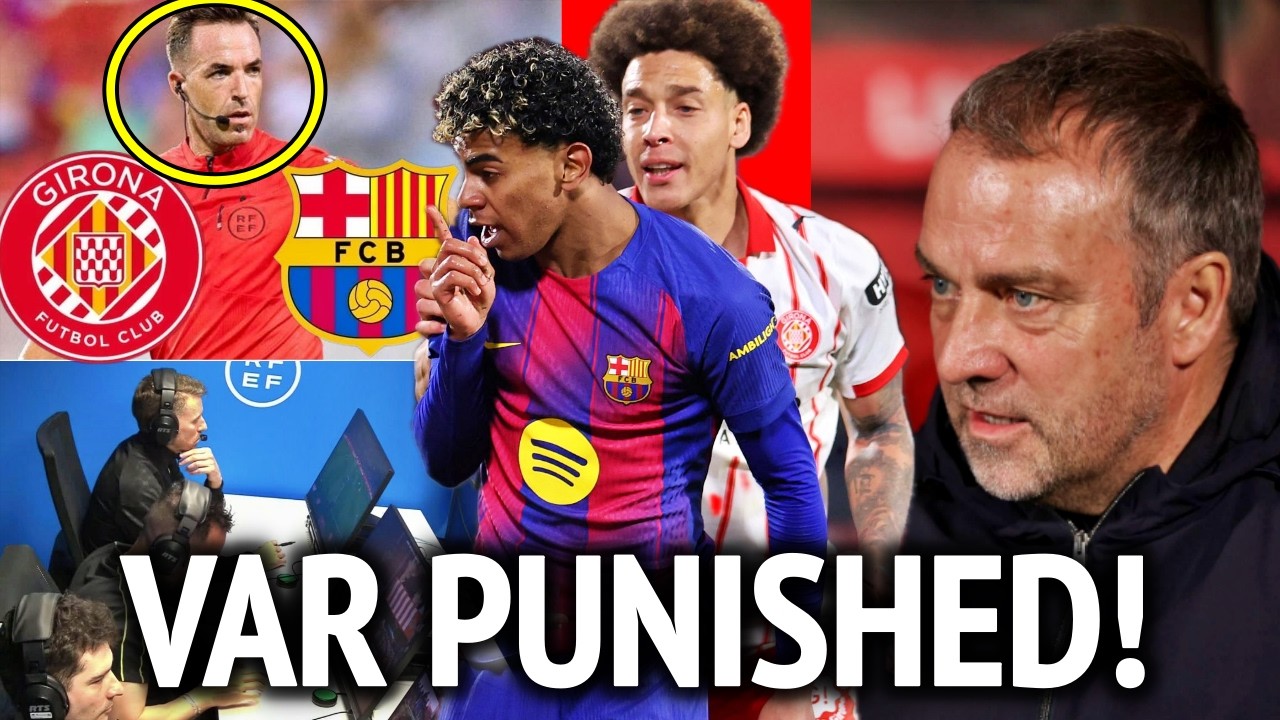 JUSTICE PREVAILS! VAR Faces Maximum Punishment Following Girona vs. Barcelona Scandal