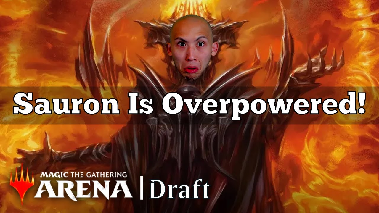 Sauron Is Overpowered! | Lord of the Rings: Tales of Middle-earth Draft | MTG Arena
