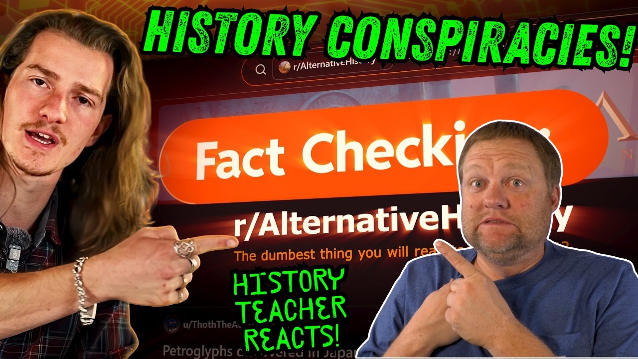 Fact Checking Reddit's Worst History Conspiracies | Miniminuteman | History Teacher Reacts