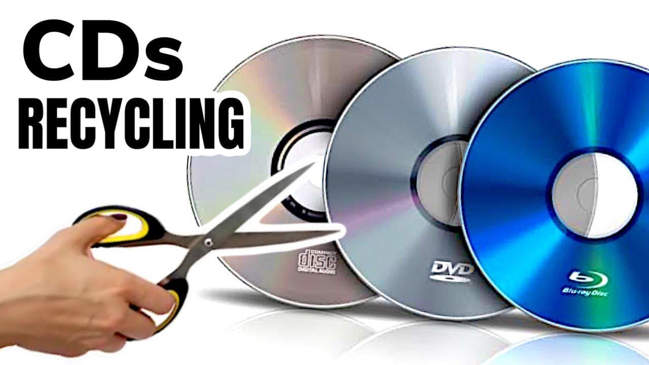 CDs and DVDs Recycling - How To Recycle Your Old CDs Into Useful Stuff