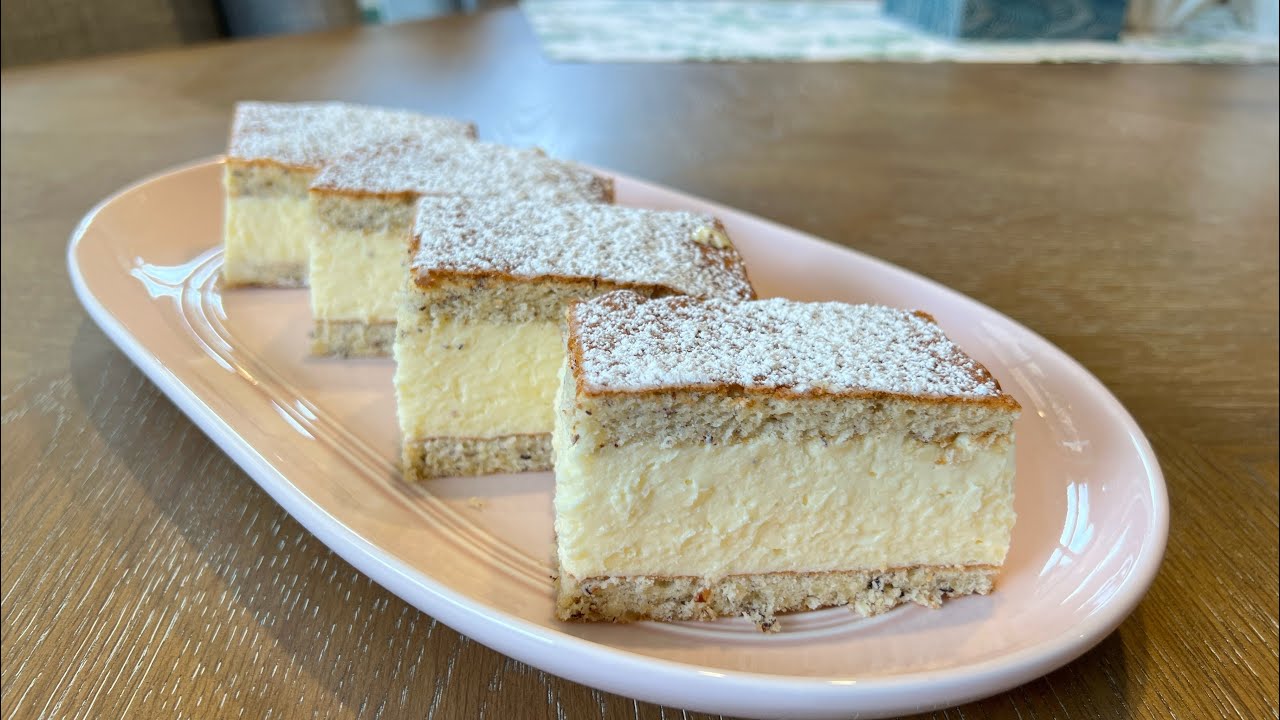 Kremast Kolač sa Ljesnjacima | Creamy Dessert with Hazelnuts