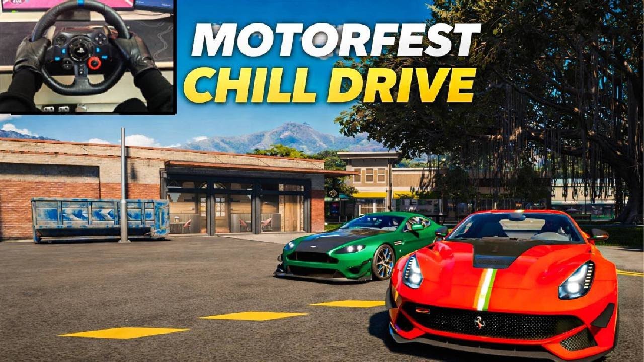 The Crew Motorfest | Chill Drive | Aston martin V8 with Ferrari V12.