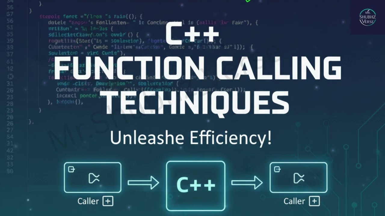 Master Function Calling Techniques In C++ 💻#coding #youtube #programming 🙌