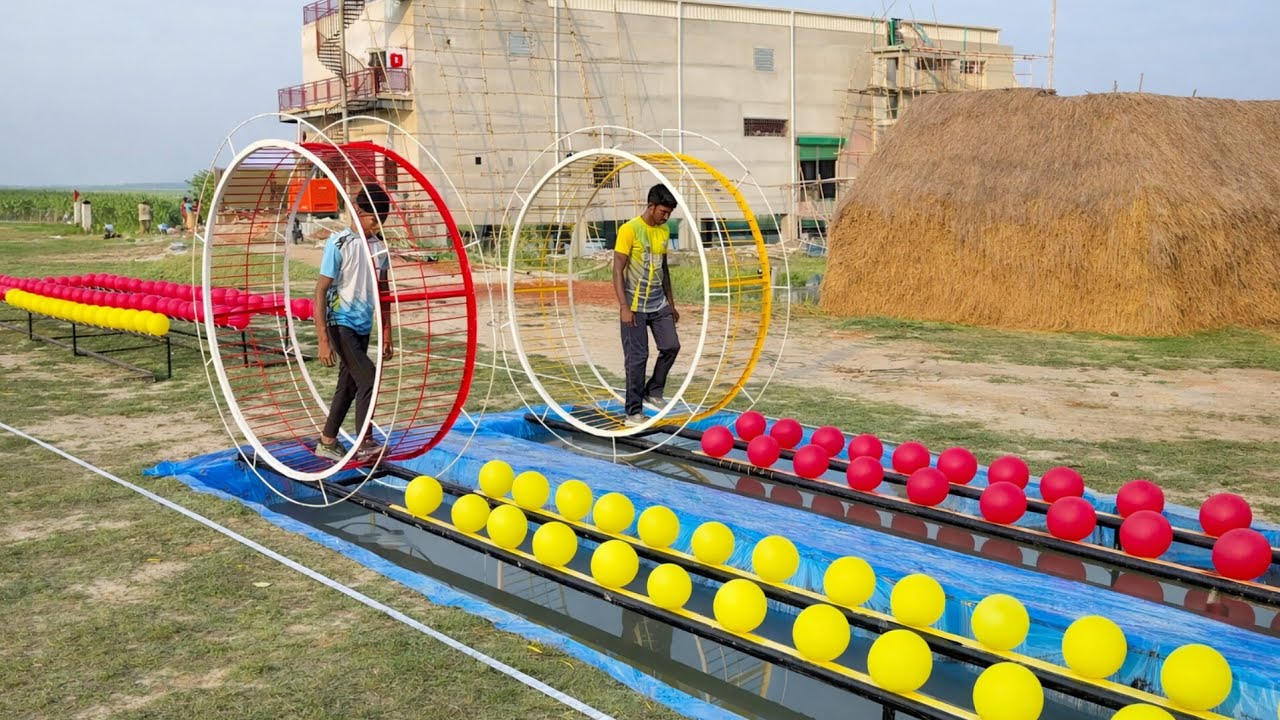 Funny Game With Balloon