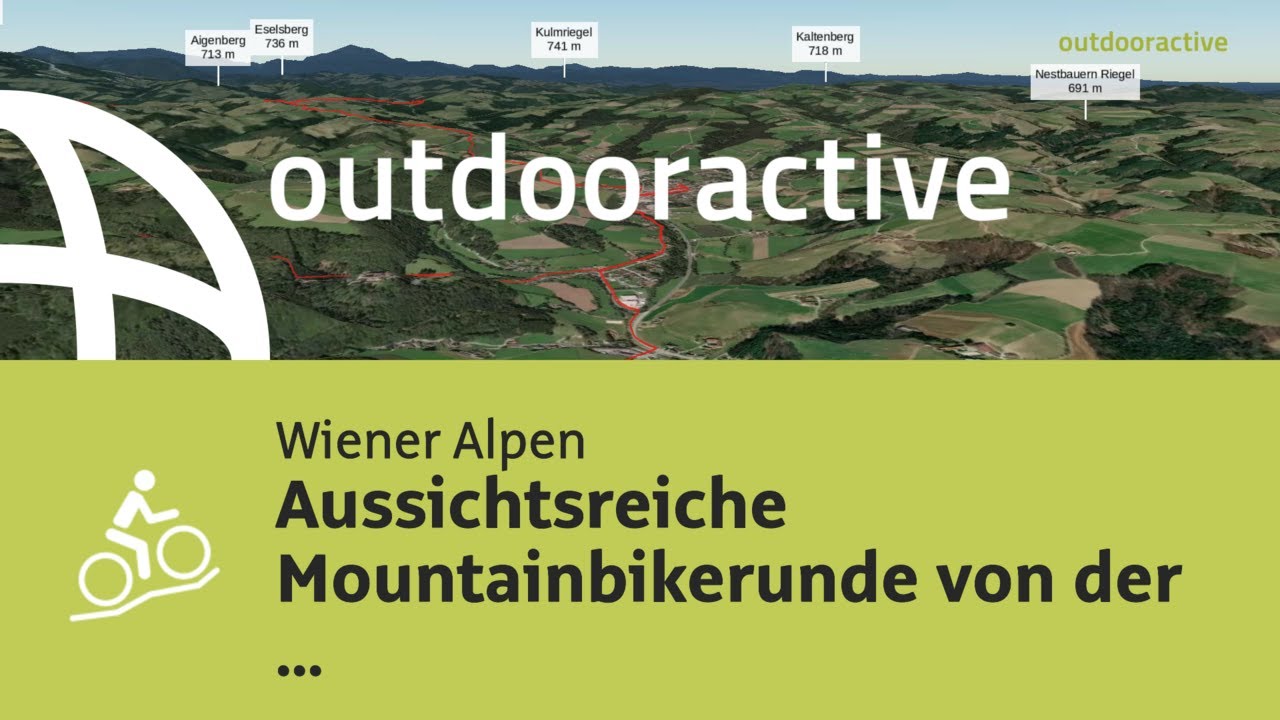 Mountainbike Tour in den Wiener Alpen: Aussichtsreiche Mountainbikerunde von ...