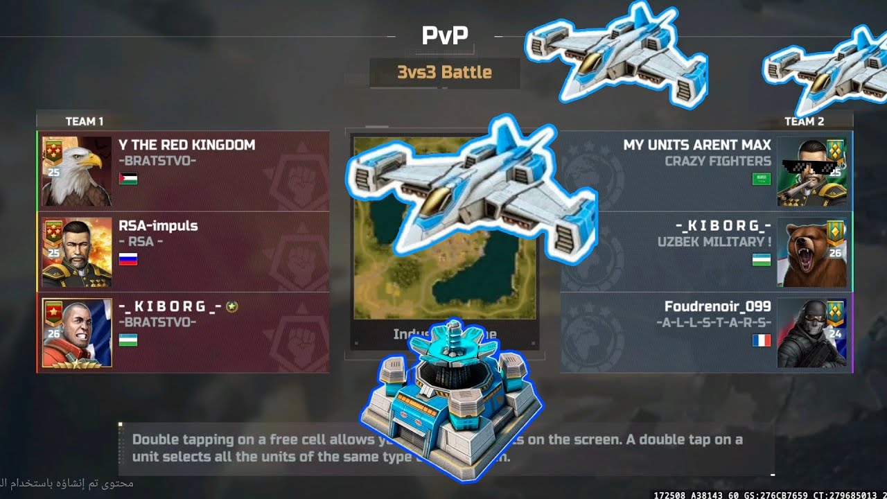 Art of war 3 || Epic Comeback 🔥🔥 || 1000 Vertex Vs Resistance units