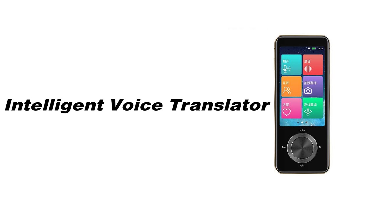 Portable Translator Intelligent Voice Translator