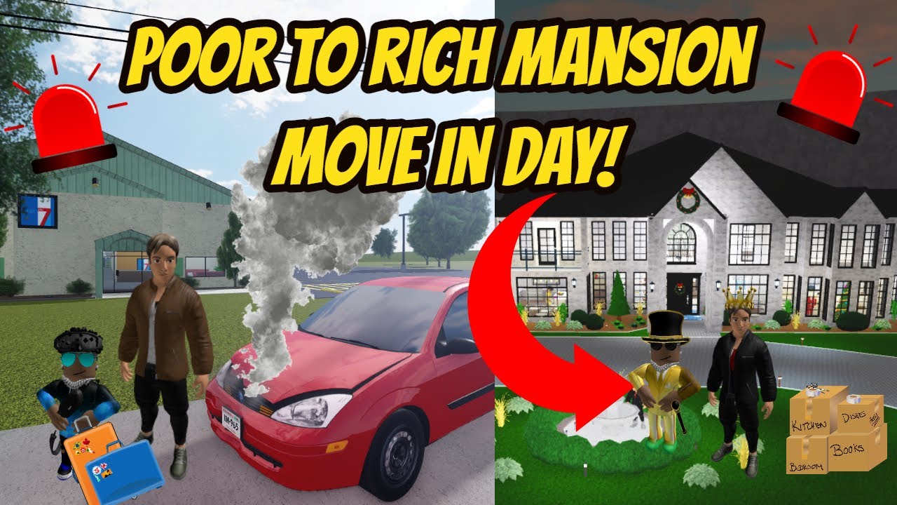 Greenville, Wisc Roblox l Poor to Rich Mansion Bloxburg Roleplay