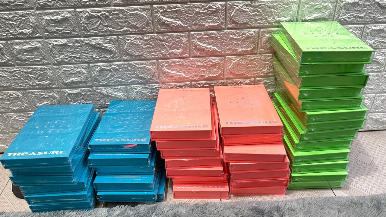 UNBOXING ALBUM TREASURE EFFECT 40 copies