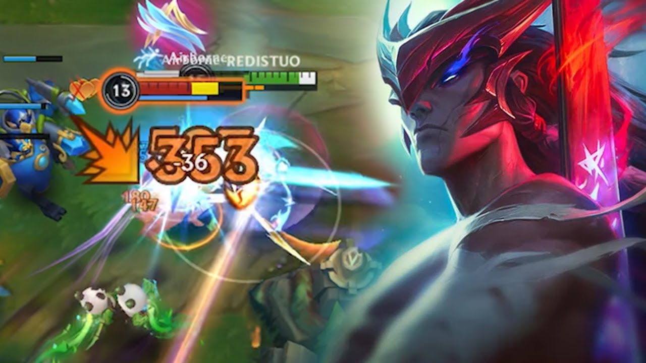 Wild Rift Yone Mid Lane Gameplay in Season 16 (Build & Runes)