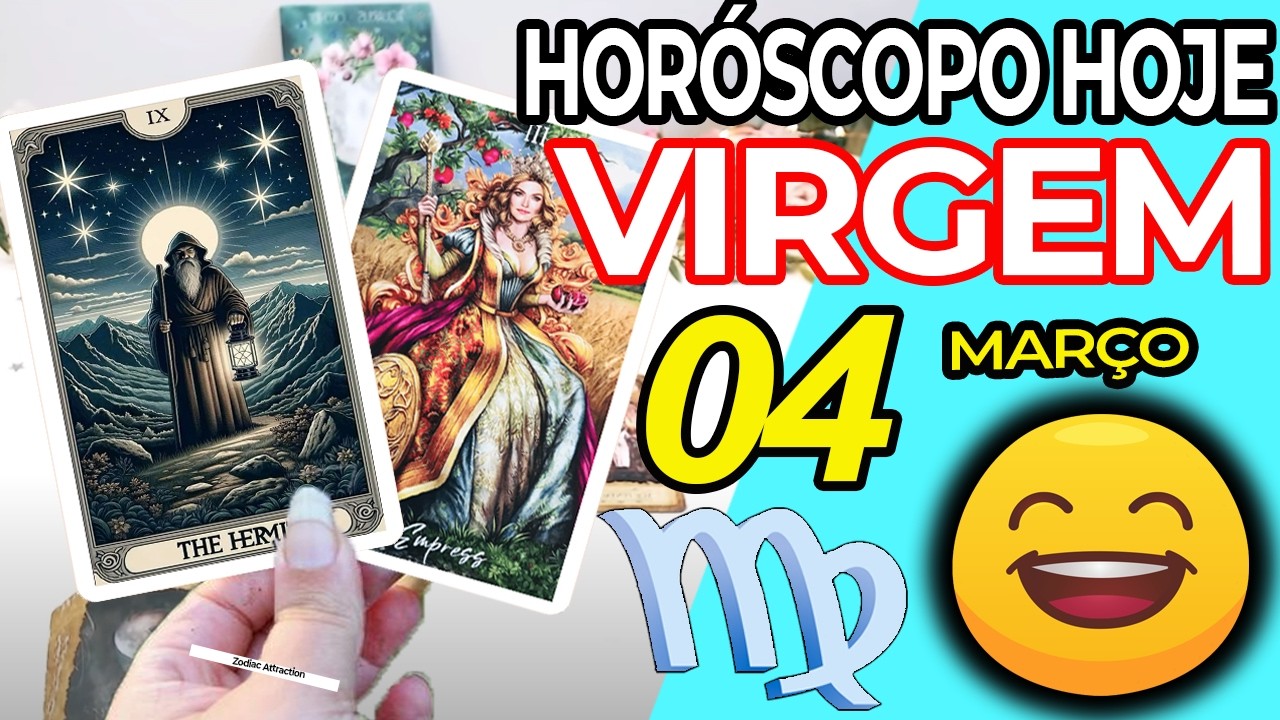 URGENTE🆗ALGO GRANDE ESTÁ CHEGANDO PARA VOCÊ🎴 Virgem ♍ 4 Março 2026 | Horoscopo do dia de hoje ♍