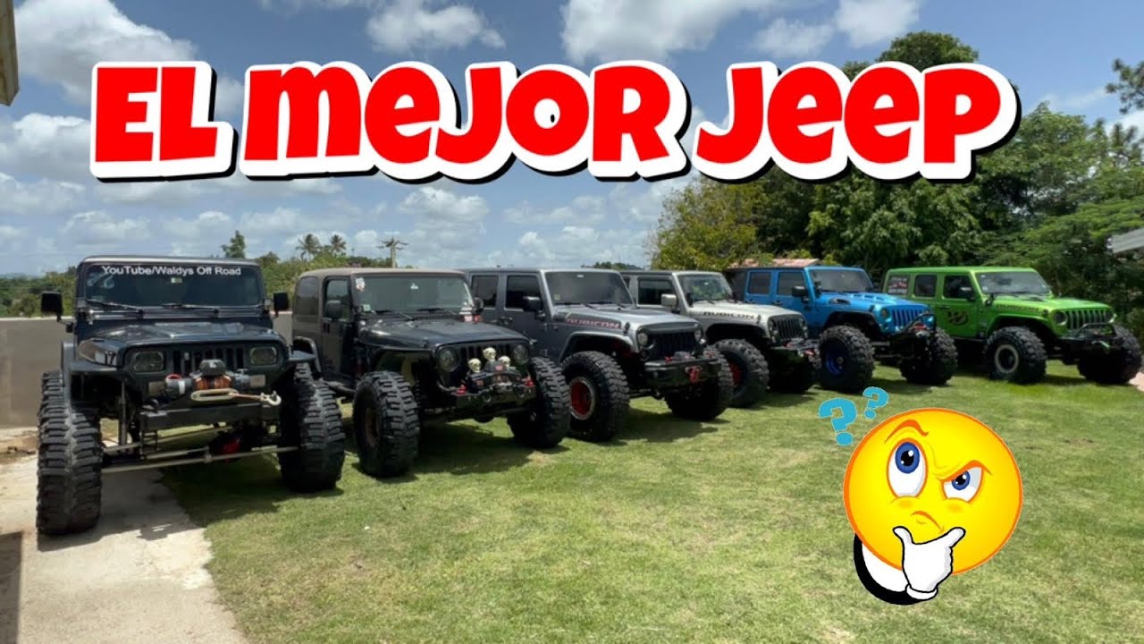 El Mejor Jeep para Off Road YJ-TJ-JK-JL Wrangler by Waldys Off Road