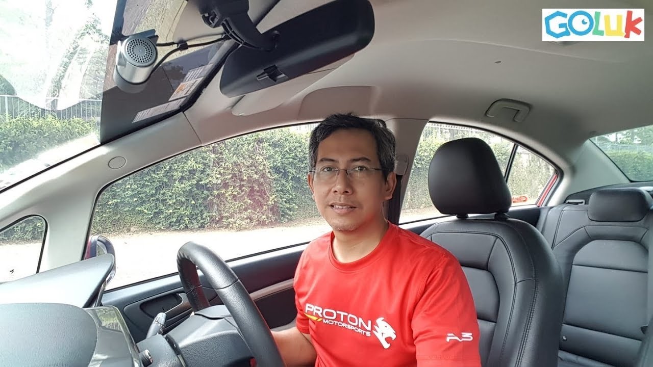 Unboxing and Installing a Dashcam 📹 on Proton Persona ★Goluk T1★ ★FullHD★