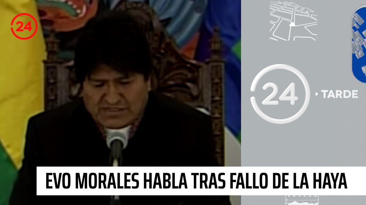 Evo Morales tras fallo de la CIJ: 