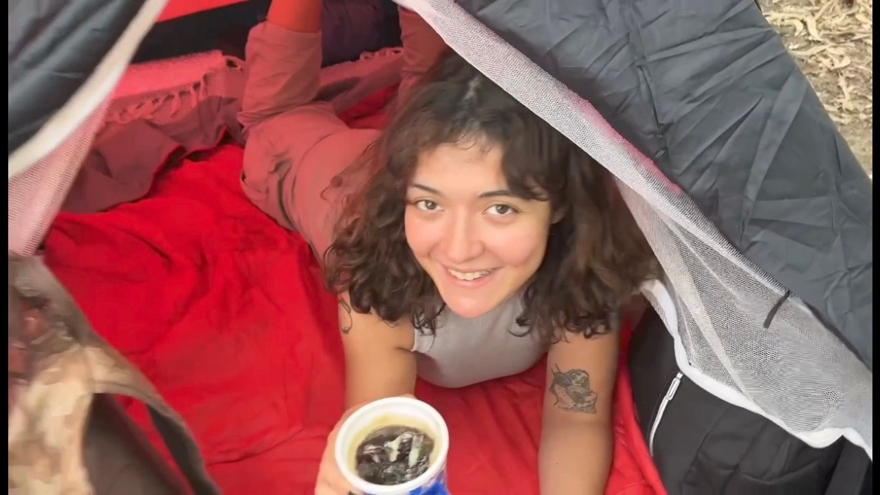 Acampando en Moreno… con un final inesperado ⛺🌙 (ASMR)