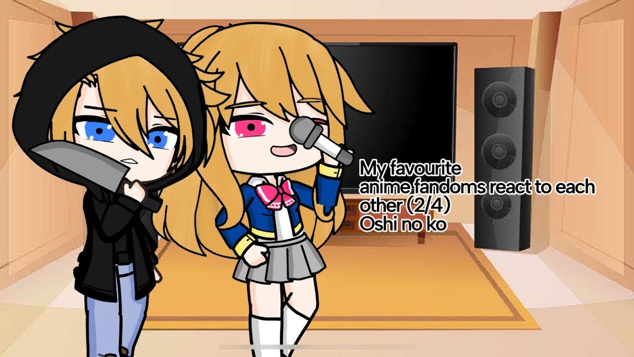 My favourite anime fandoms react to each other (2/4) Oshi no ko