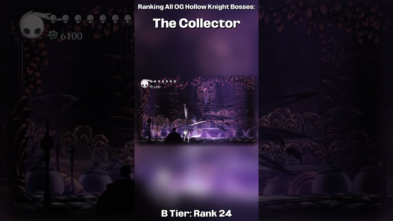 Коллекционер - 24 место | Рейтинг всех оригинальных боссов Hollow Knight от худшего к лучшему