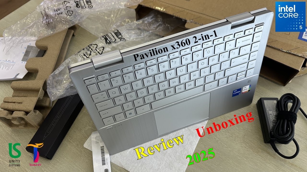 Обзор и распаковка ноутбука HP Pavilion x360 2-в-1 ek1112TU Core i5-1335U | Лучший ноутбук 2-в-1 ...