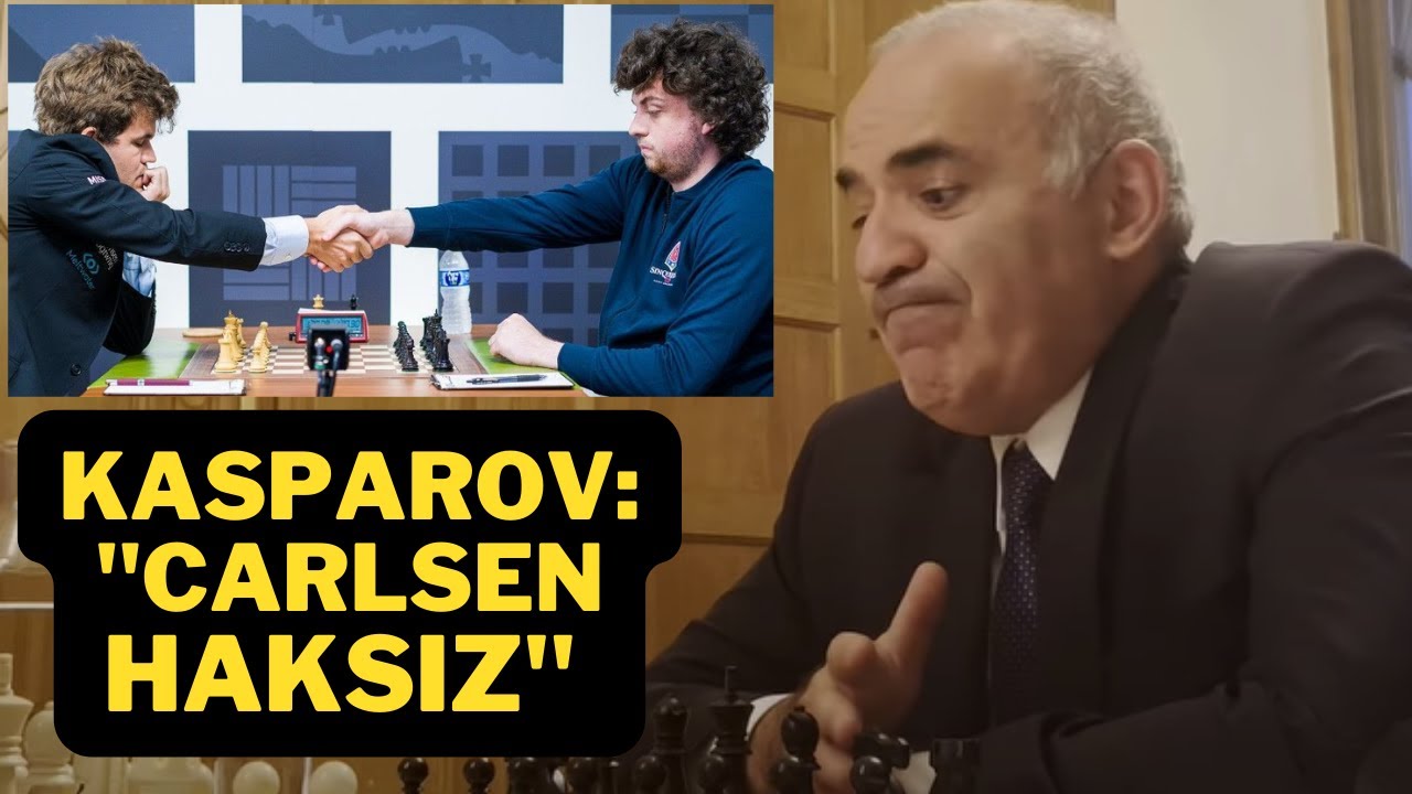 KASPAROV, CARLSEN'İ ELEŞTİRDİ! 