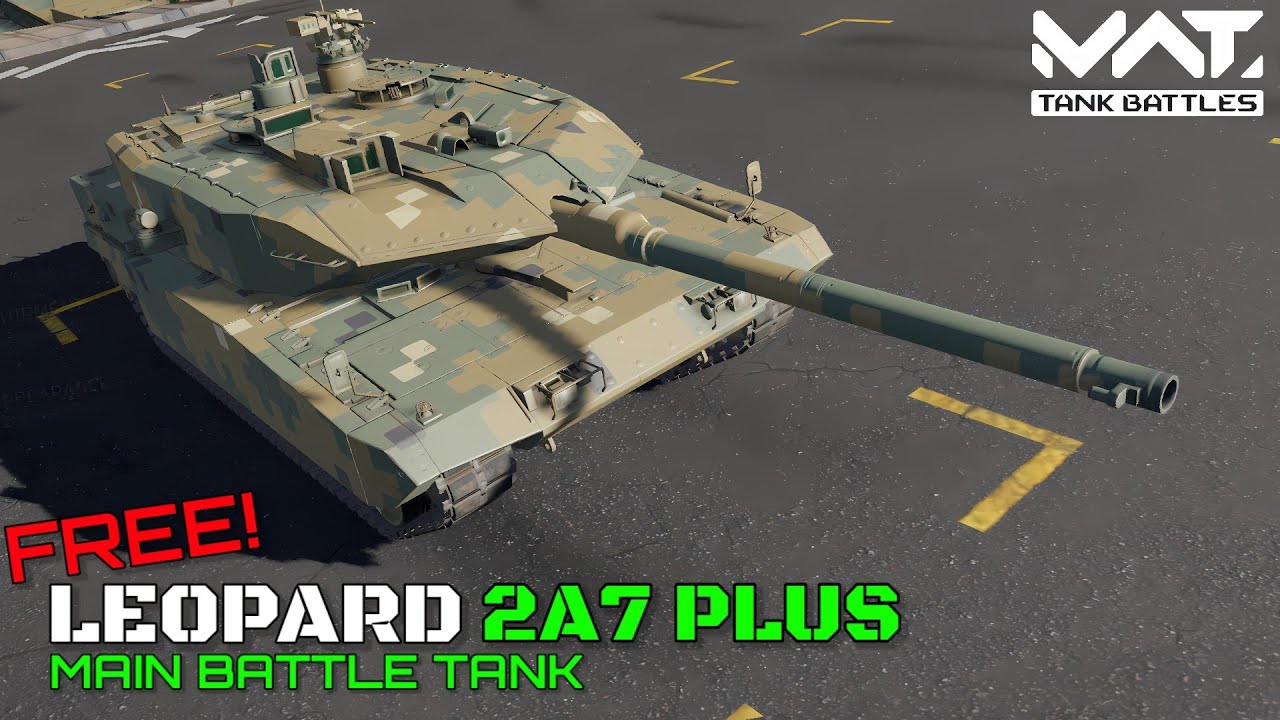 Leopard 2A7 Plus Battlespass Free Tank! Quick View & Gameplay!  || MWT Tank Battle Closed Alpha Test