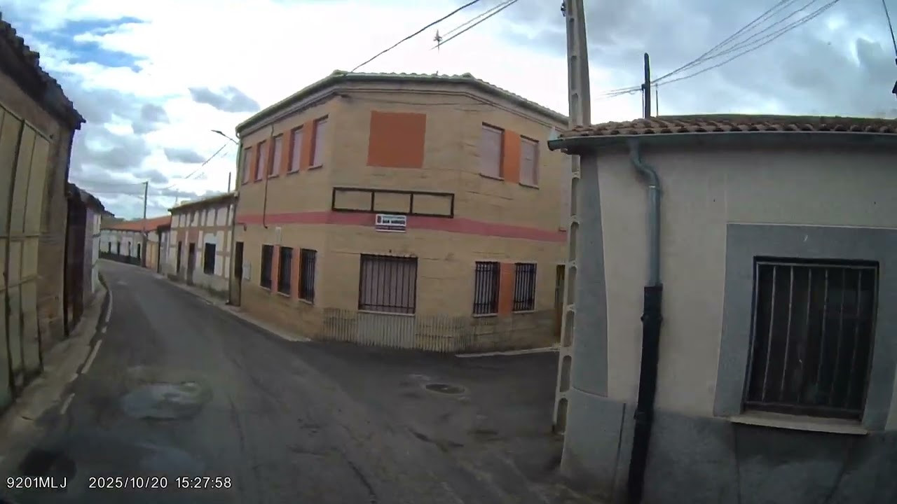 Road CV20, Palaciosrubios, Salamanca, Municipality in Spain, 