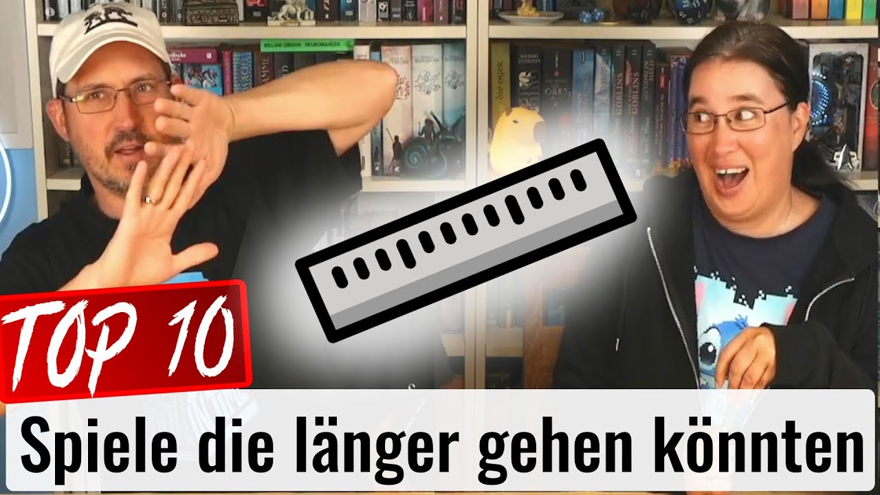 Top 10 Brettspiele die länger gehen könnten