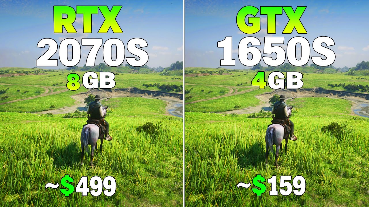 RTX 2070 Super vs GTX 1650 Super - Test in 8 Games