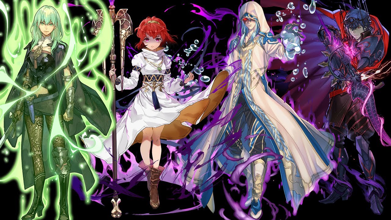Fire Emblem Heroes: Озвучка — Новые герои и перевооружённый Хром (Байлет, Мария, Анакос, Хром)