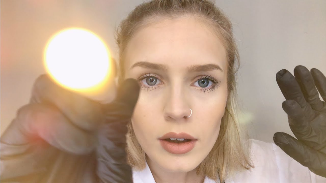 ASMR CRANIAL NERVE EXAM (Inaudible Whispering)