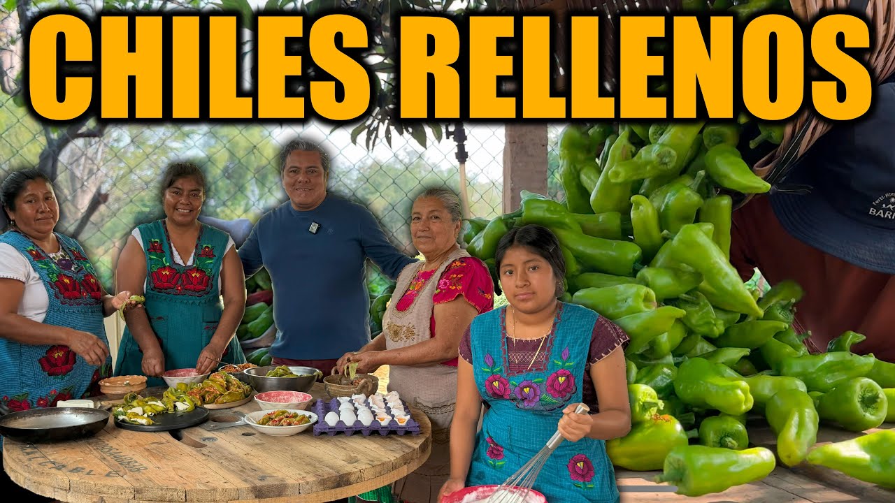 El CHILE DE AGUA Relleno como Nunca lo Has Visto | Cocina Oaxaqueña Tradicional