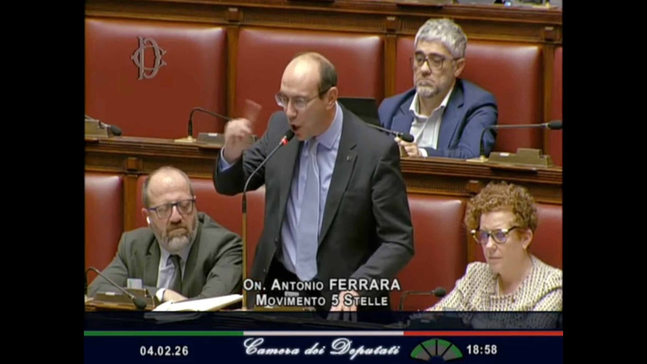 Antonio Ferrara   M5S Camera   legge pmi  Intervento in Aula 04 02 2026