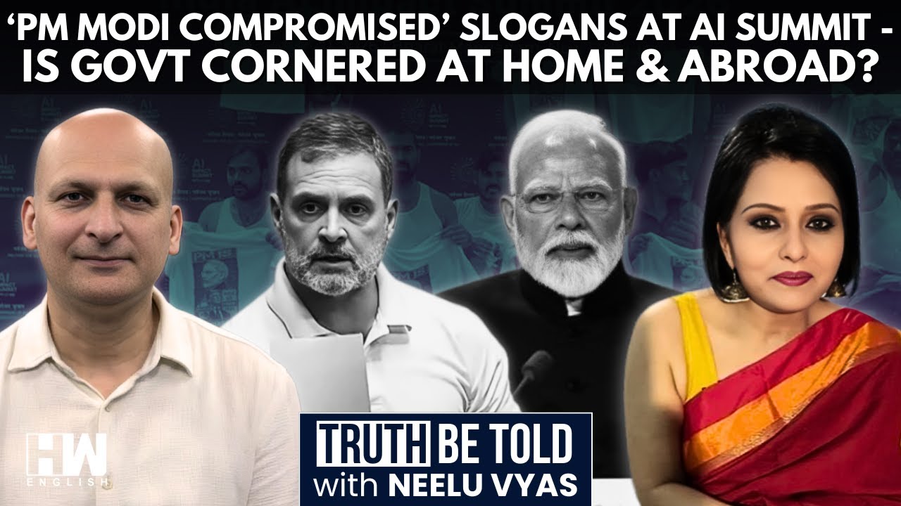 &lsquo;PM Modi Compromised&rsquo; Slogans at AI Summit &mdash; Is Govt Cornered at Home & Abroad? | Mohsin Raza Khan