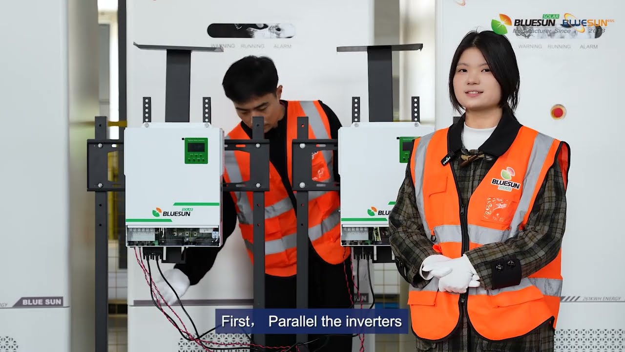 How to connect 2 5.5kW off-grid inverters in parallel